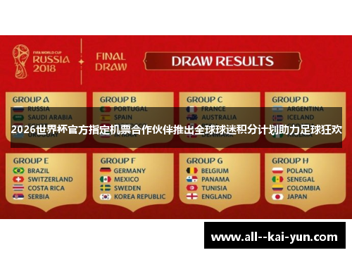2026世界杯官方指定机票合作伙伴推出全球球迷积分计划助力足球狂欢